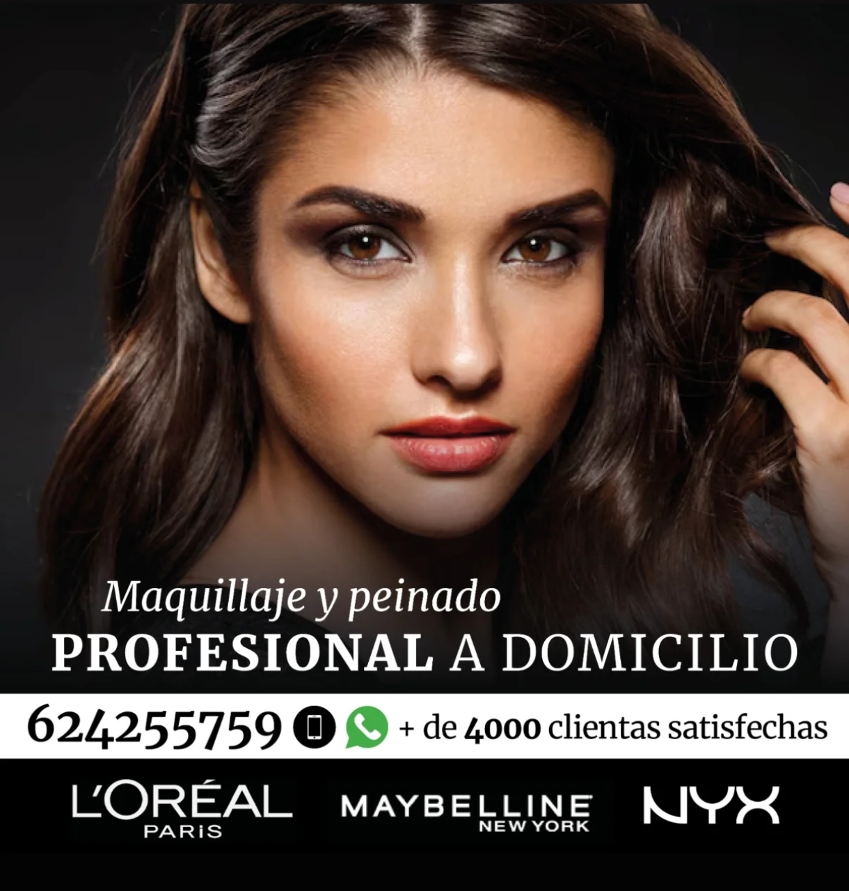 Maquillaje y peinados a domicilio en Sevilla